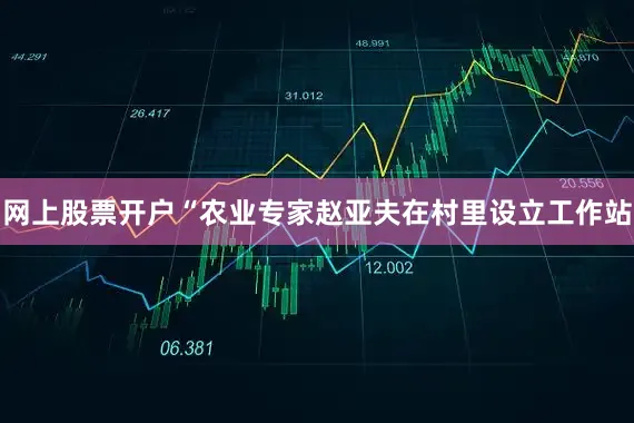 网上股票开户“农业专家赵亚夫在村里设立工作站